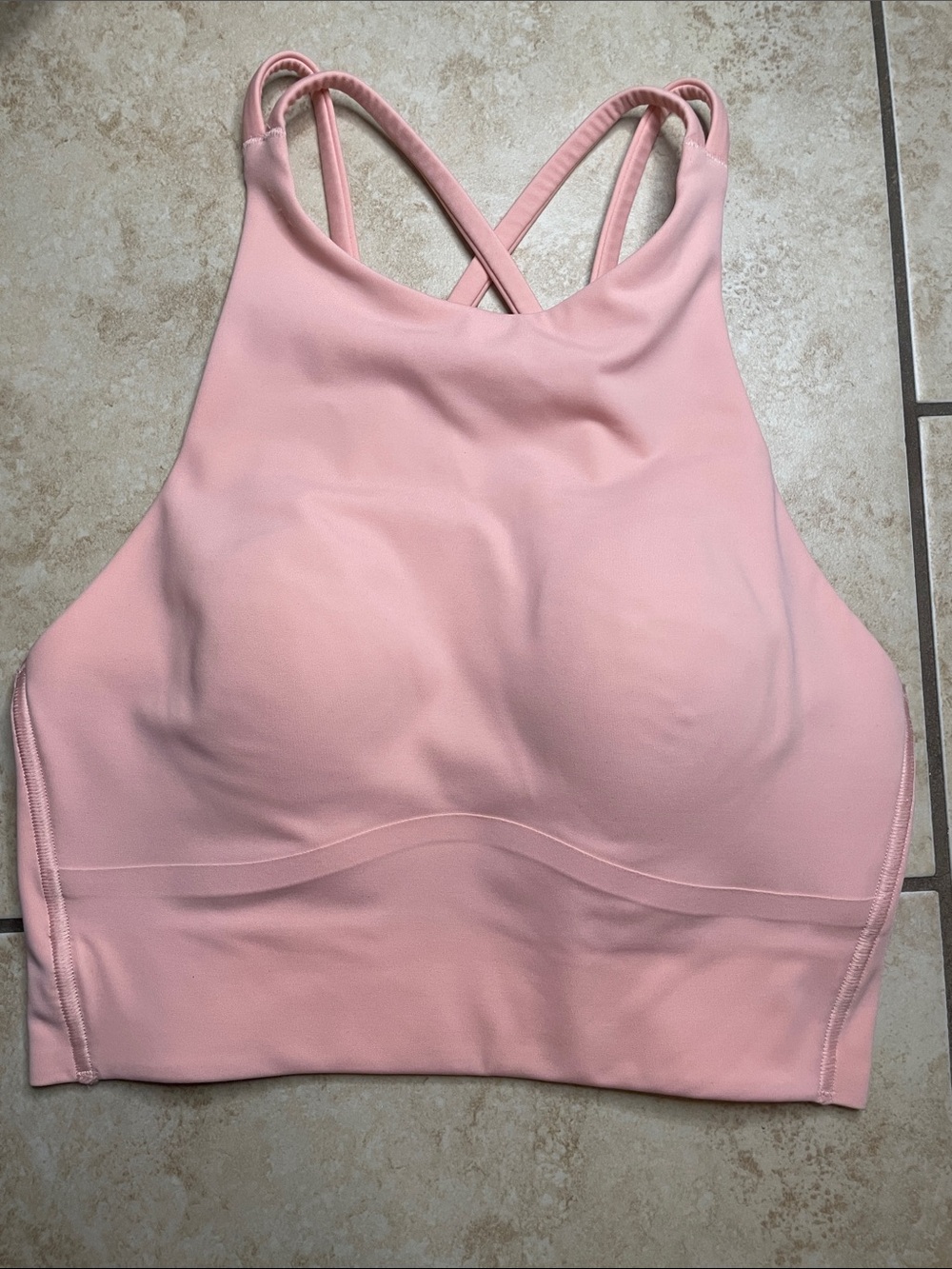 Lululemon Like a Cloud High Neck Long Line Bra Size 2